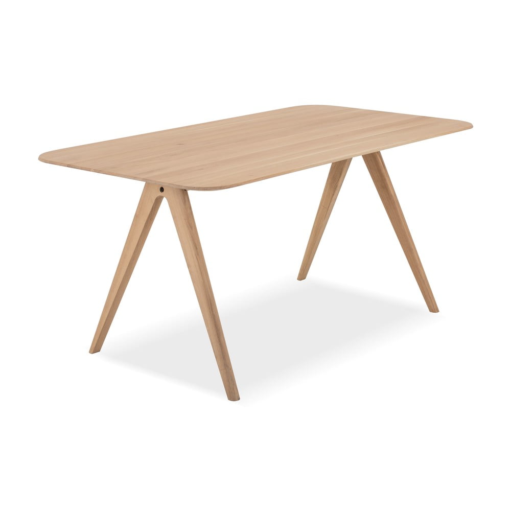 Jedálenský stôl z dubového dreva Gazzda Ava 160 x 90 cm