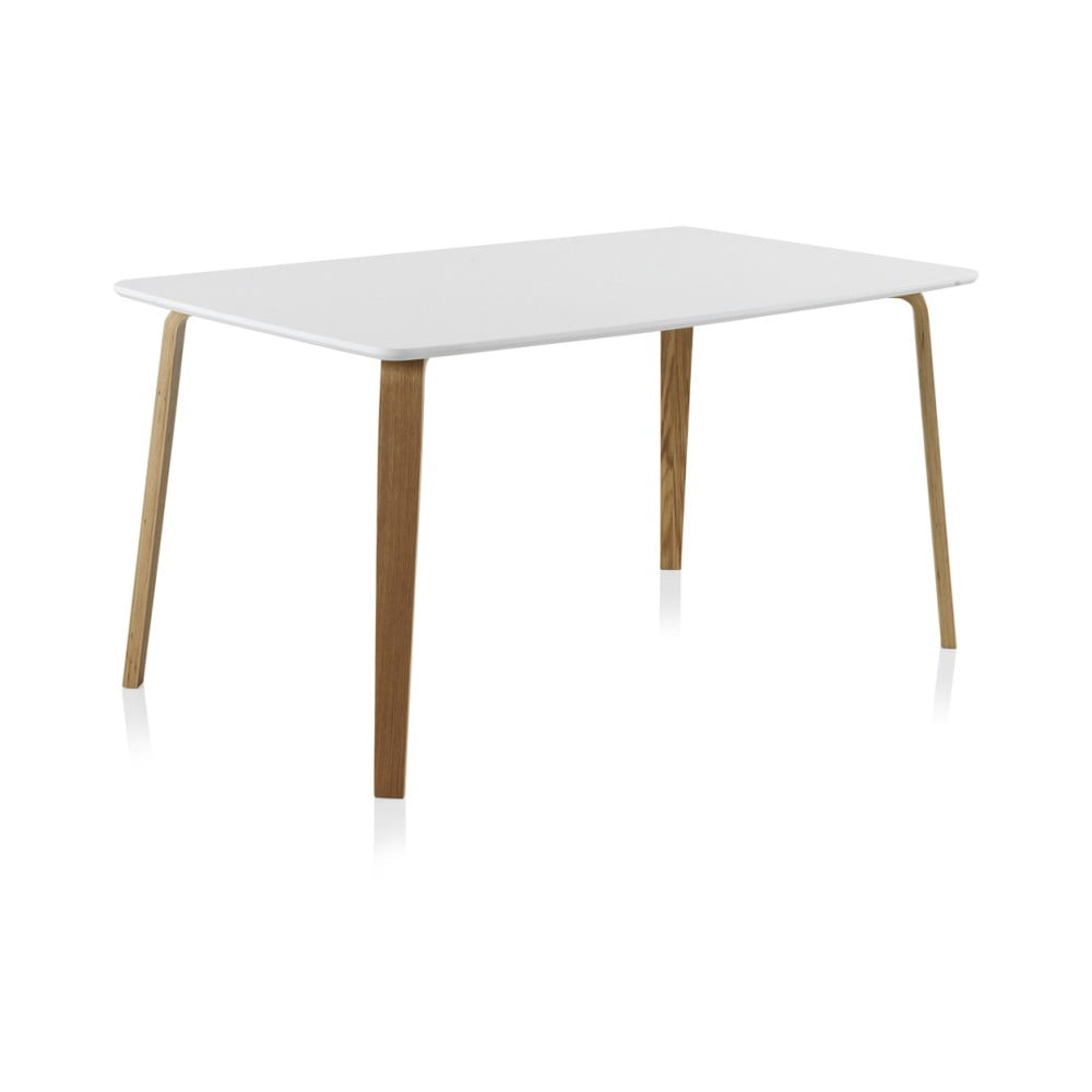 Biely jedálenský stôl Geese 150 × 90 cm