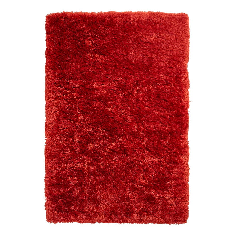 Červený ručne tuftovaný koberec Think Rugs Polar PL Terra 120 × 170 cm
