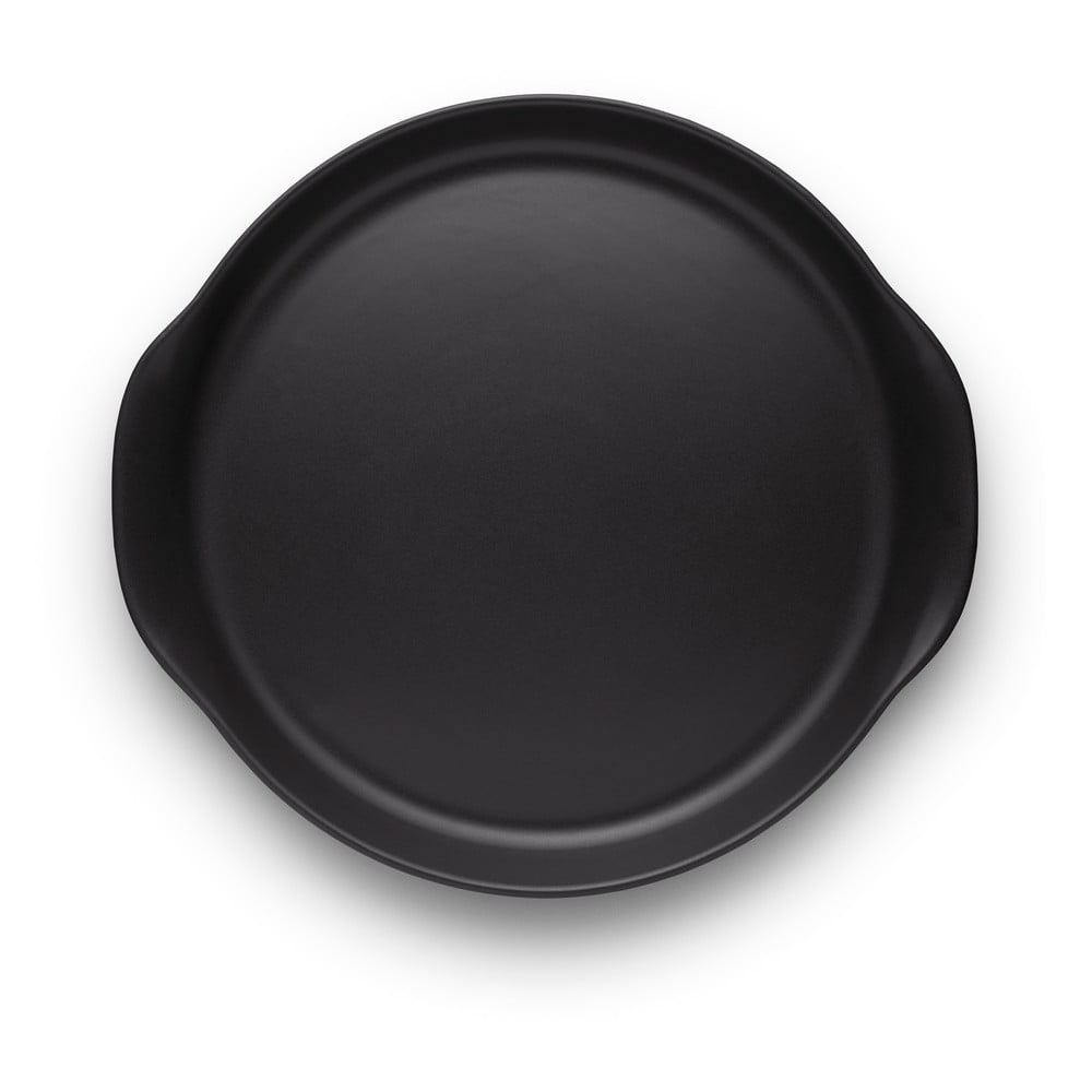 Čierny kameninový servírovací tanier Eva Solo Nordic 30 cm