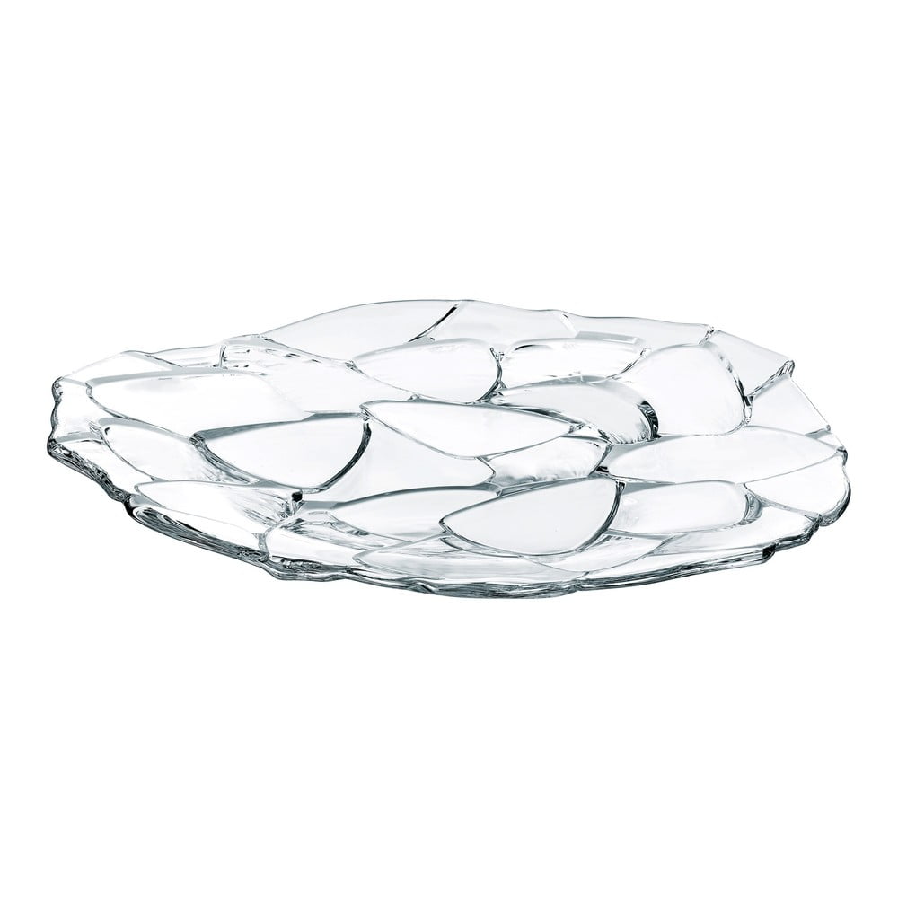 Servírovací podnos z krištáľového skla Nachtmann Petals Charger Plate ⌀ 32 cm