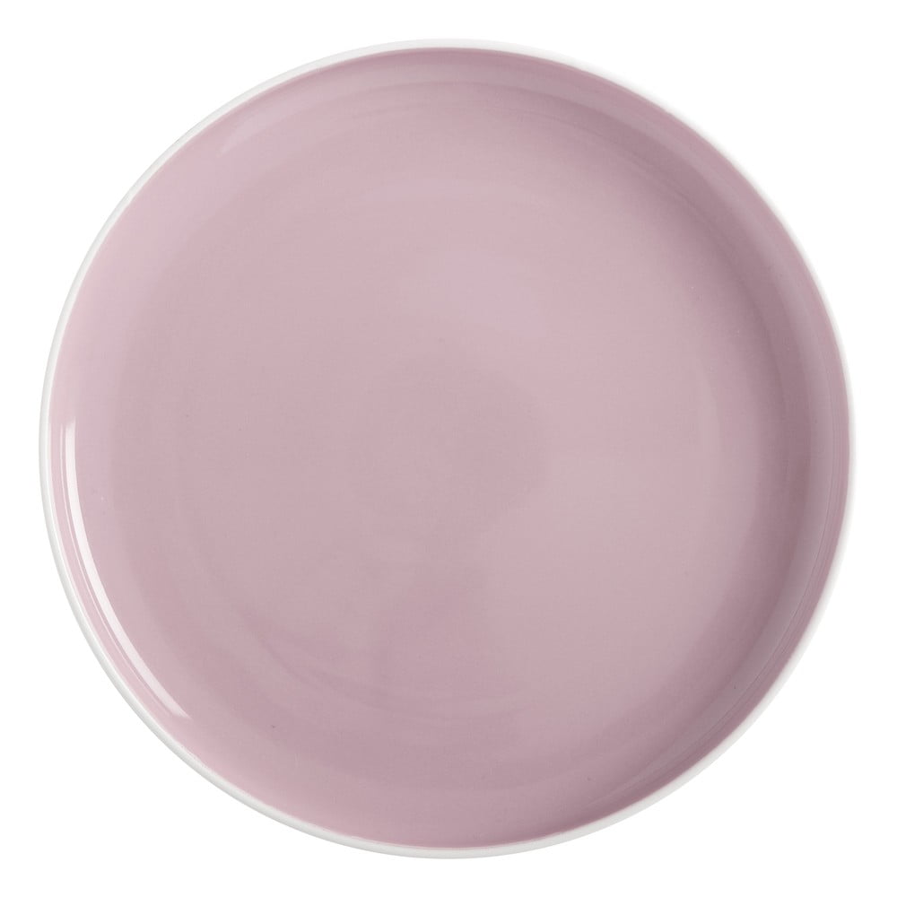 Ružový porcelánový tanier Maxwell  Williams Tint ø 20 cm