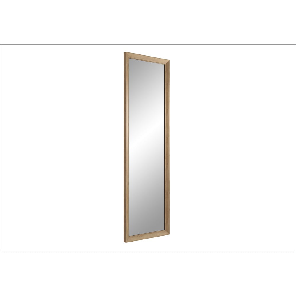 Nástenné zrkadlo v hnedom ráme Styler Paris 42 x 137 cm