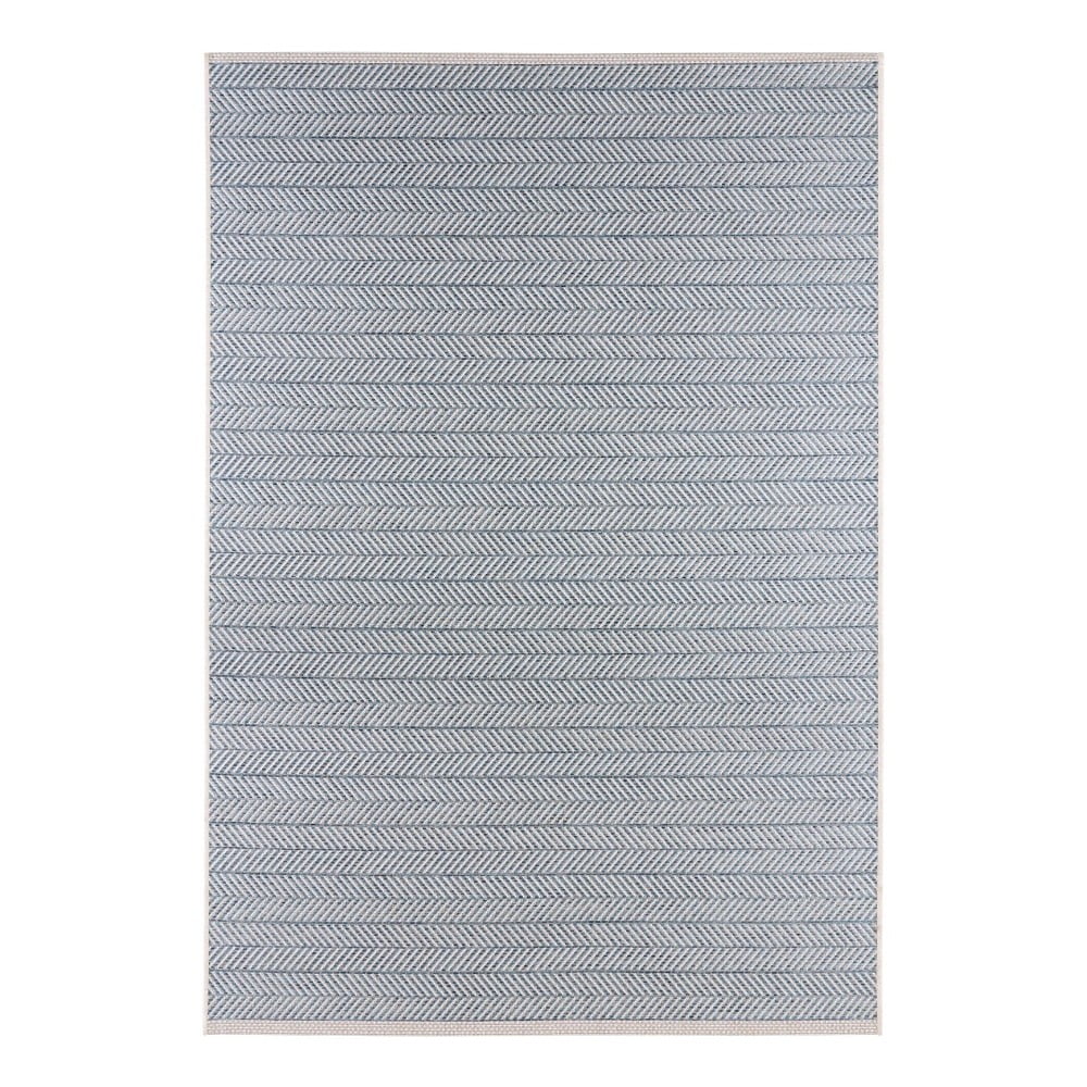 Modrý vonkajší koberec NORTHRUGS Caribbean 160 x 230 cm