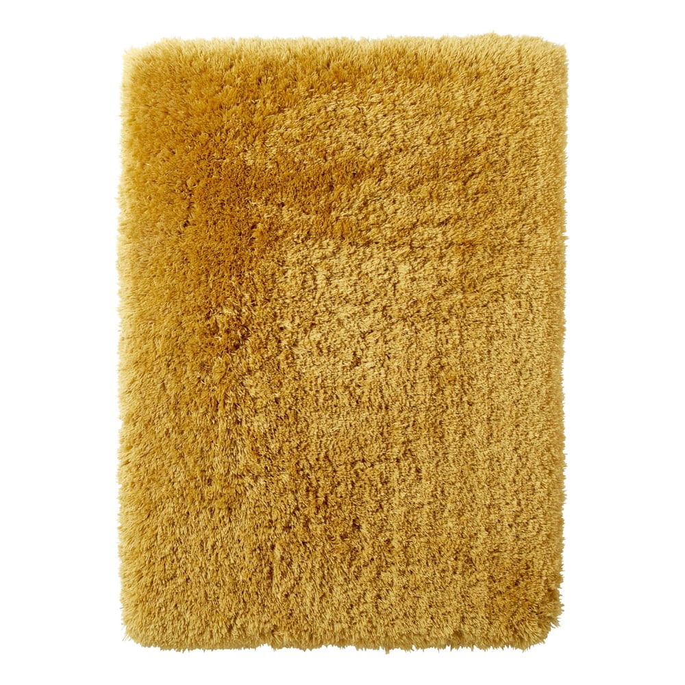 Žltý ručne tuftovaný koberec Think Rugs Polar PL Yellow 120 × 170 cm