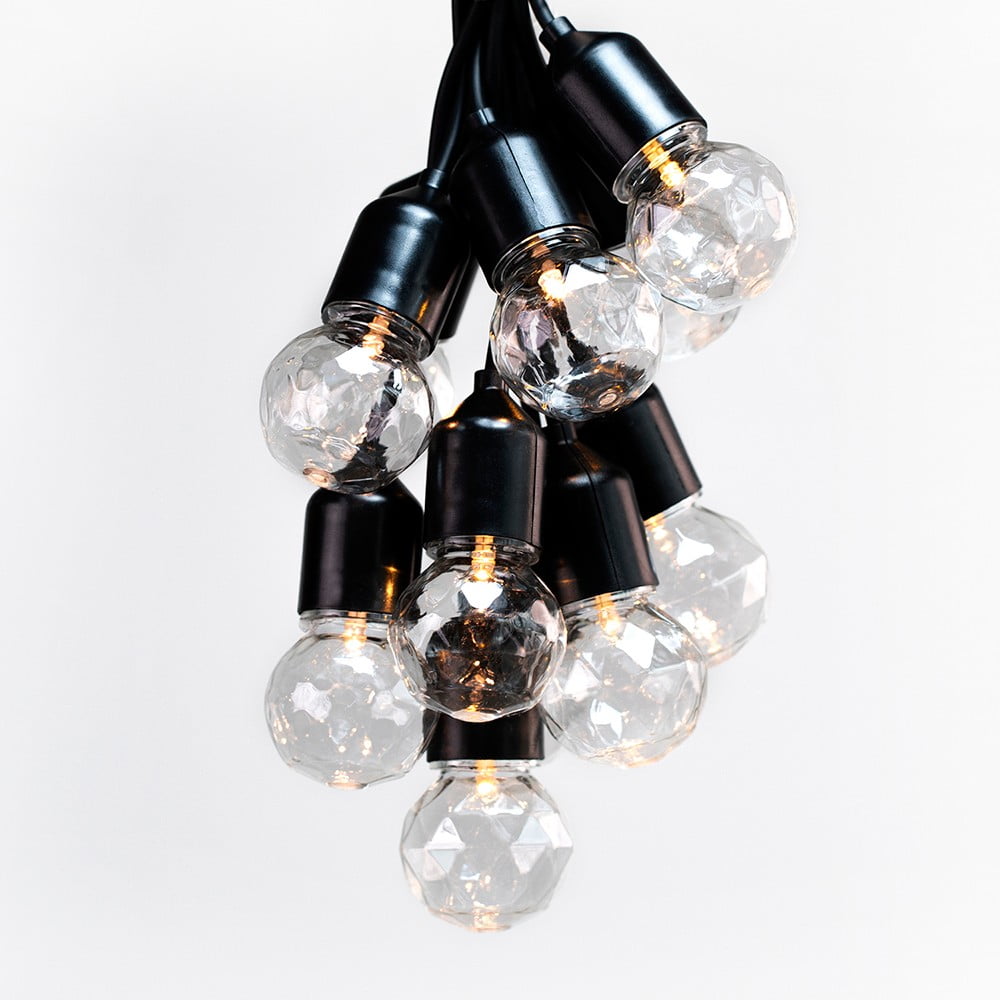 Predĺženie LED svetelnej reťaze DecoKing Indrustrial Bulb 10 svetielok dĺžka 3 m