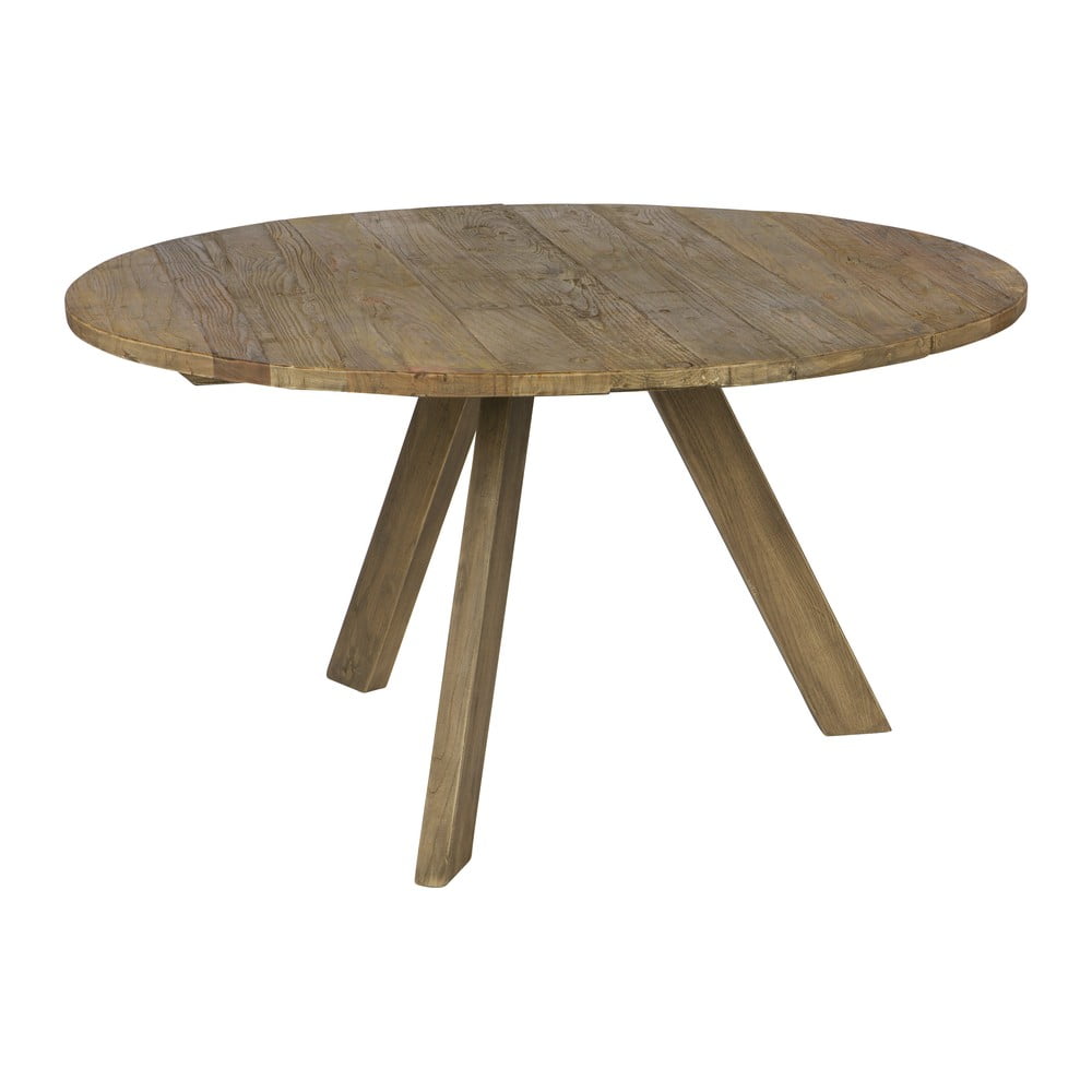 Jedálenský stôl z brestového dreva BePureHome Tondo ⌀ 140 cm