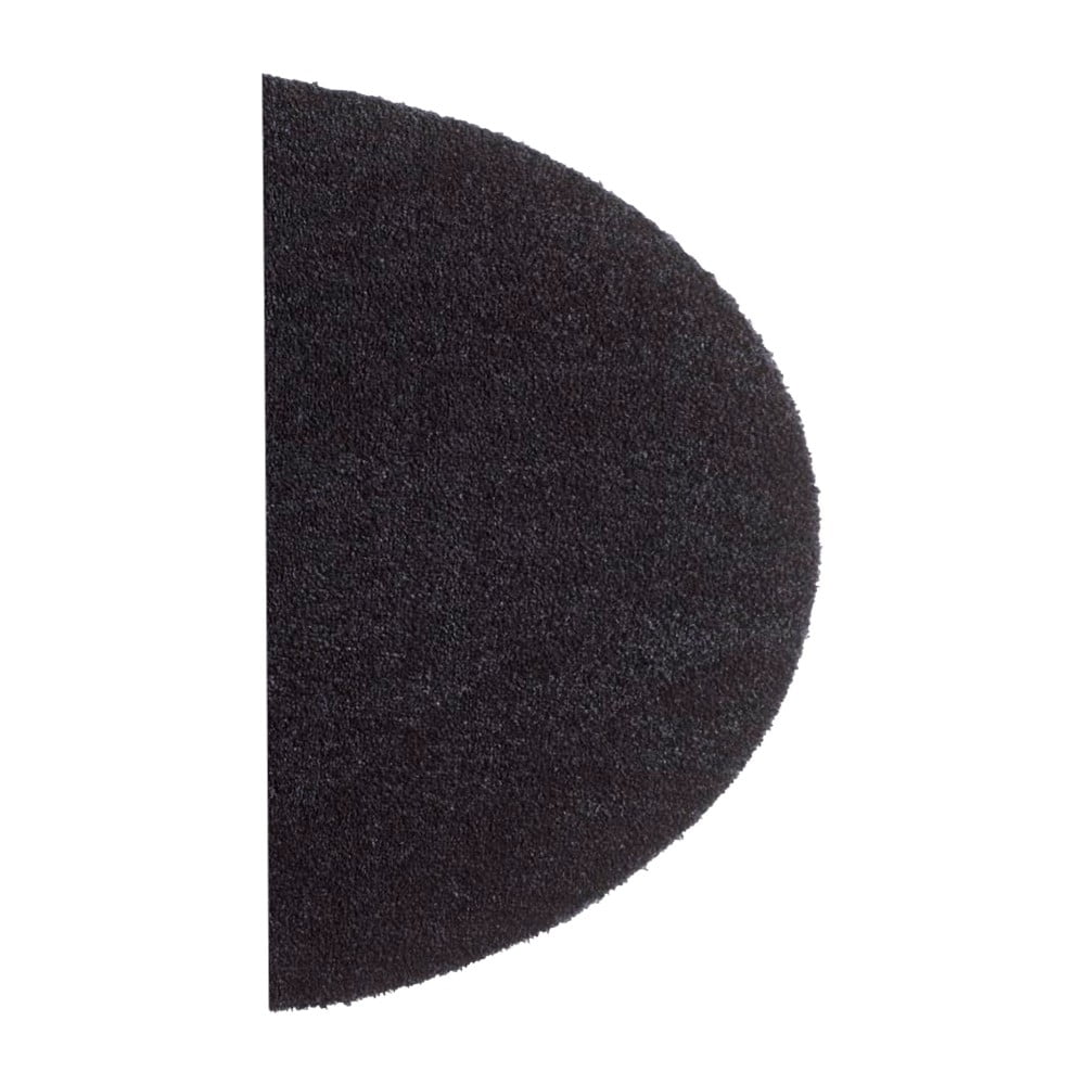 Čierna rohožka Hanse Home Soft and Clean 75 x 50 cm