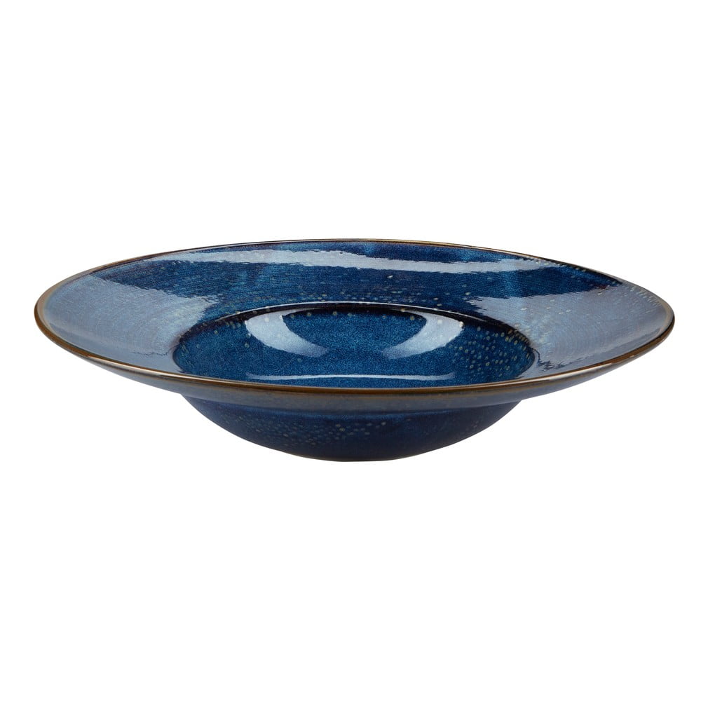 Modrý porcelánový tanier Bahne  CO Space ø 285 cm