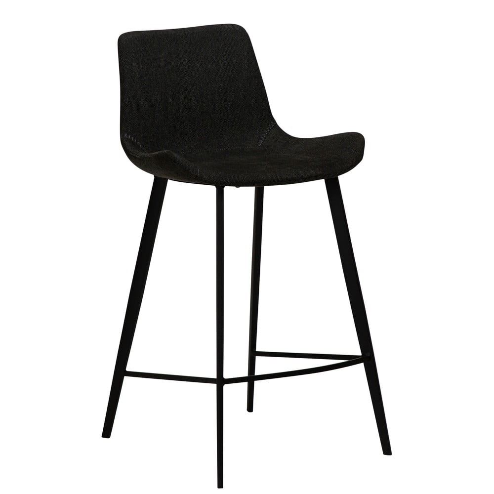Čierna barová stolička DAN-FORM Denmark Hype výška 91 cm