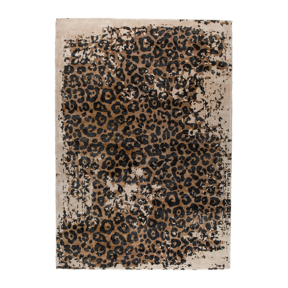 Béžovo-čierny koberec Dutchbone Satwa 200 x 300 cm